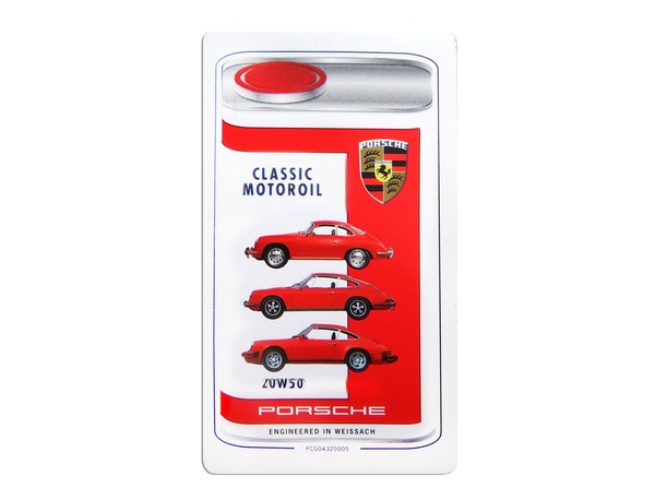 Porsche Classic engine oil sticker 20W-50 Porsche Classic engine oil sticker 20W-50 zoom