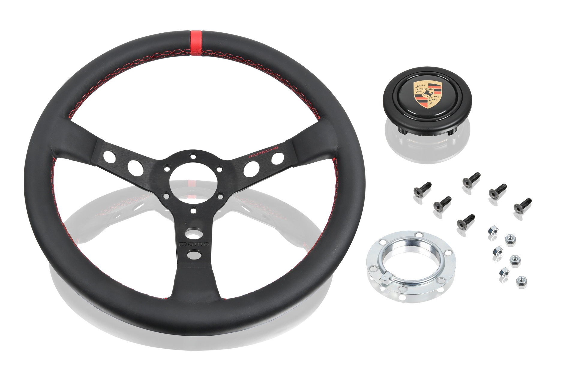 Porsche Classic Performance Steering Wheel with Red Stitching photo(0) 