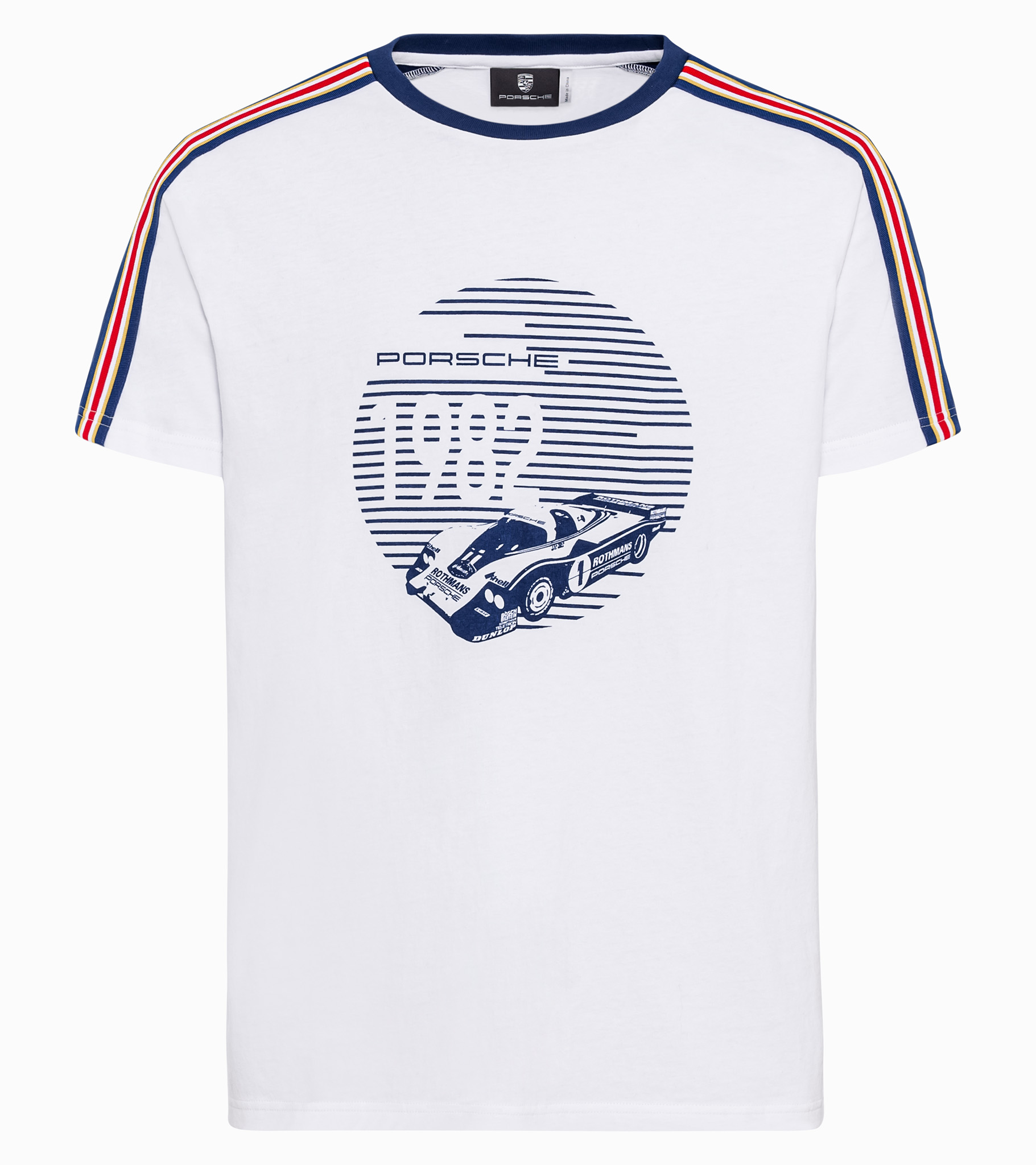 Men's White T-Shirt - Racing Collection photo(1) 