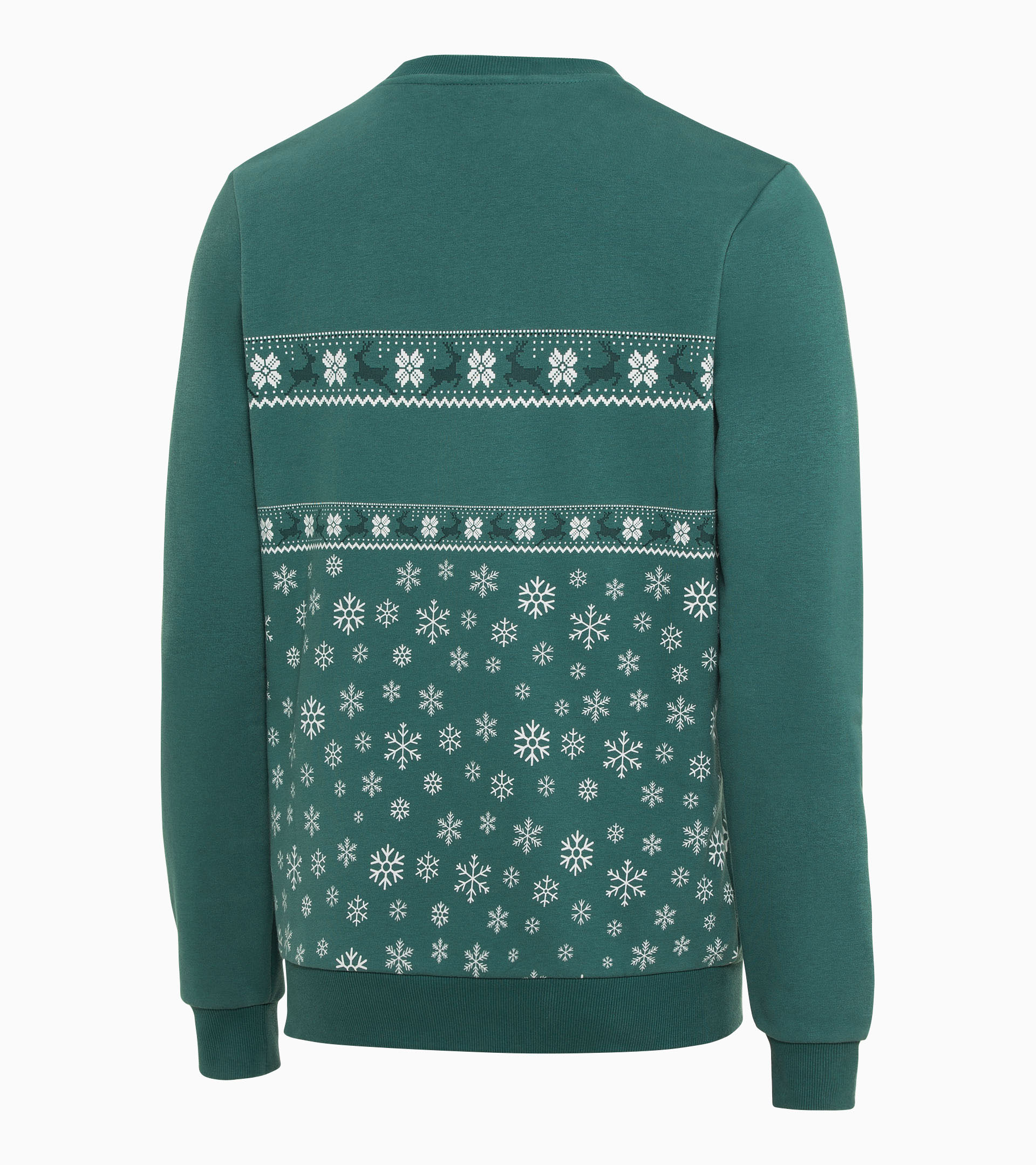 Unisex Christmas Sweatshirt - Green photo(1) 