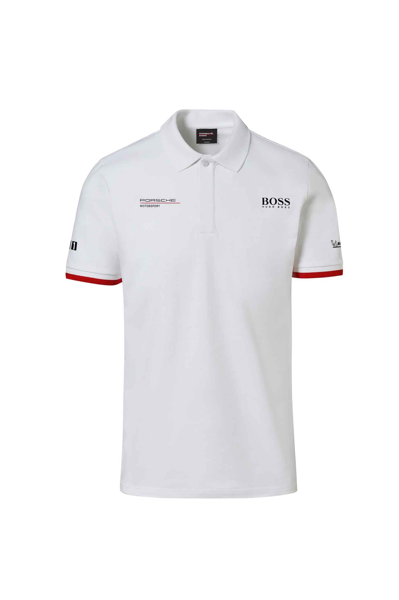 Motorsport Collection, Men's White Polo zoom