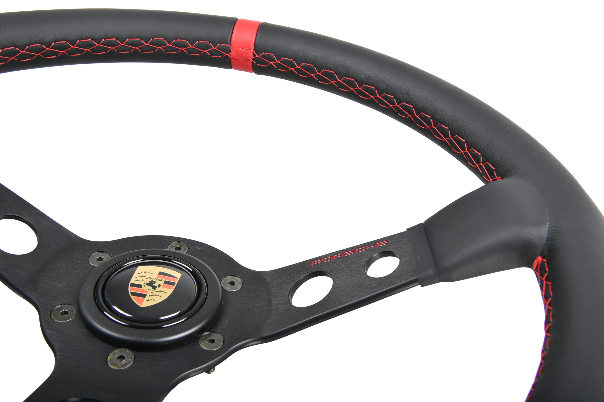 Porsche Classic Performance Steering Wheel with Red Stitching photo(4) 