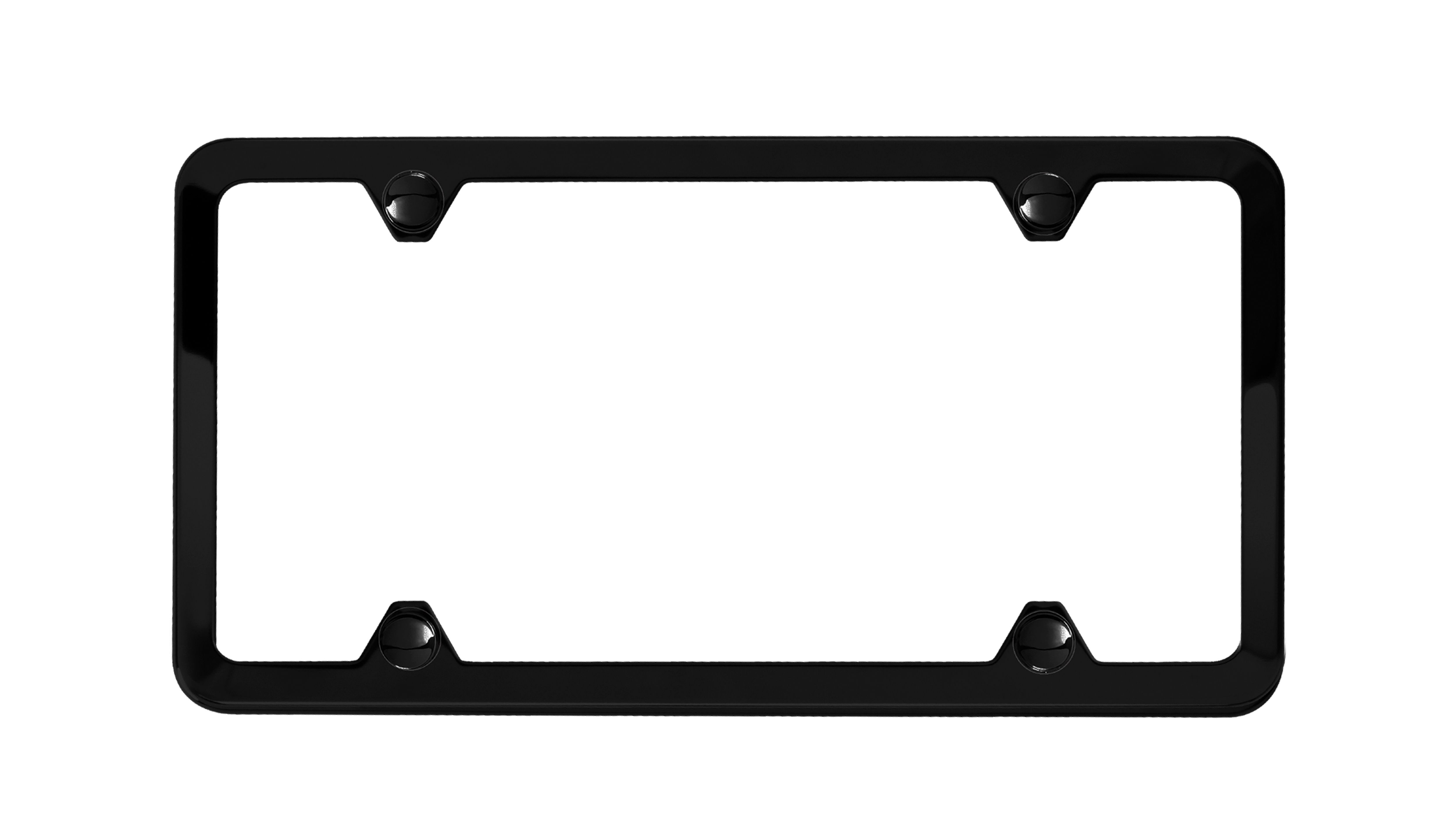 License Plate Cover Frame Plate Aluminum Holder with Screws High Quality For 911 CAYENNE GT3 etc pack of 1 BLACK RENGVO 