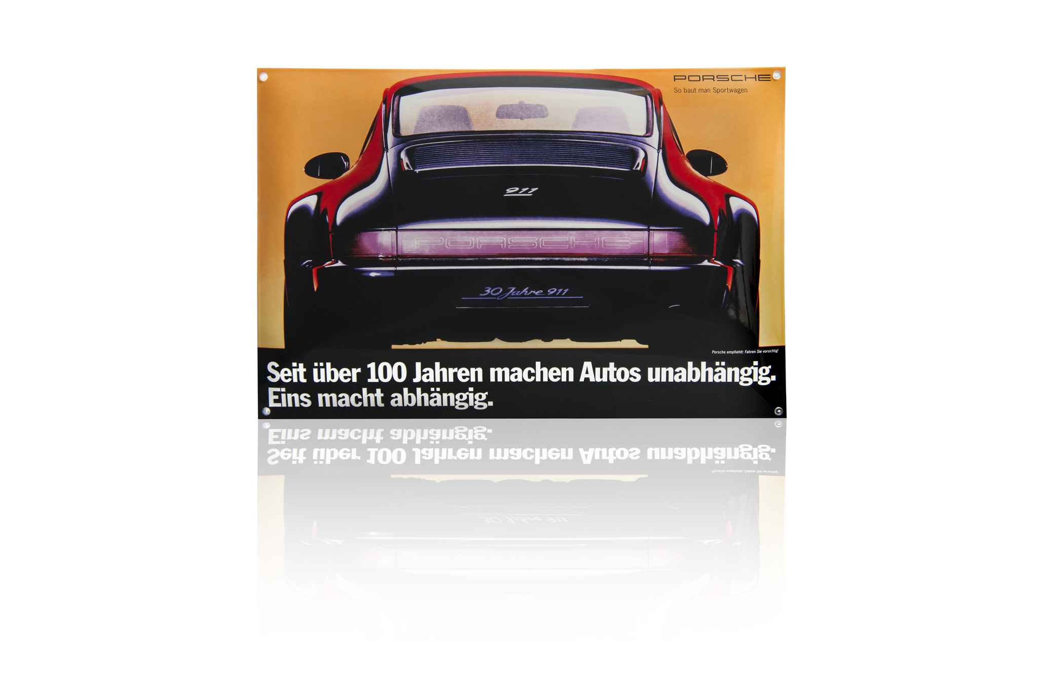 Porsche Classic enamel sign - 