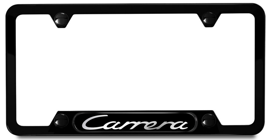 Carrera Nameplate License Frame photo(1) 