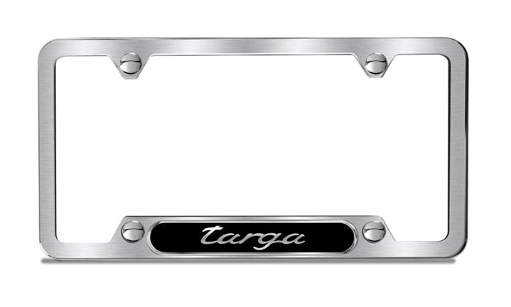 Targa Nameplate License Frame zoom