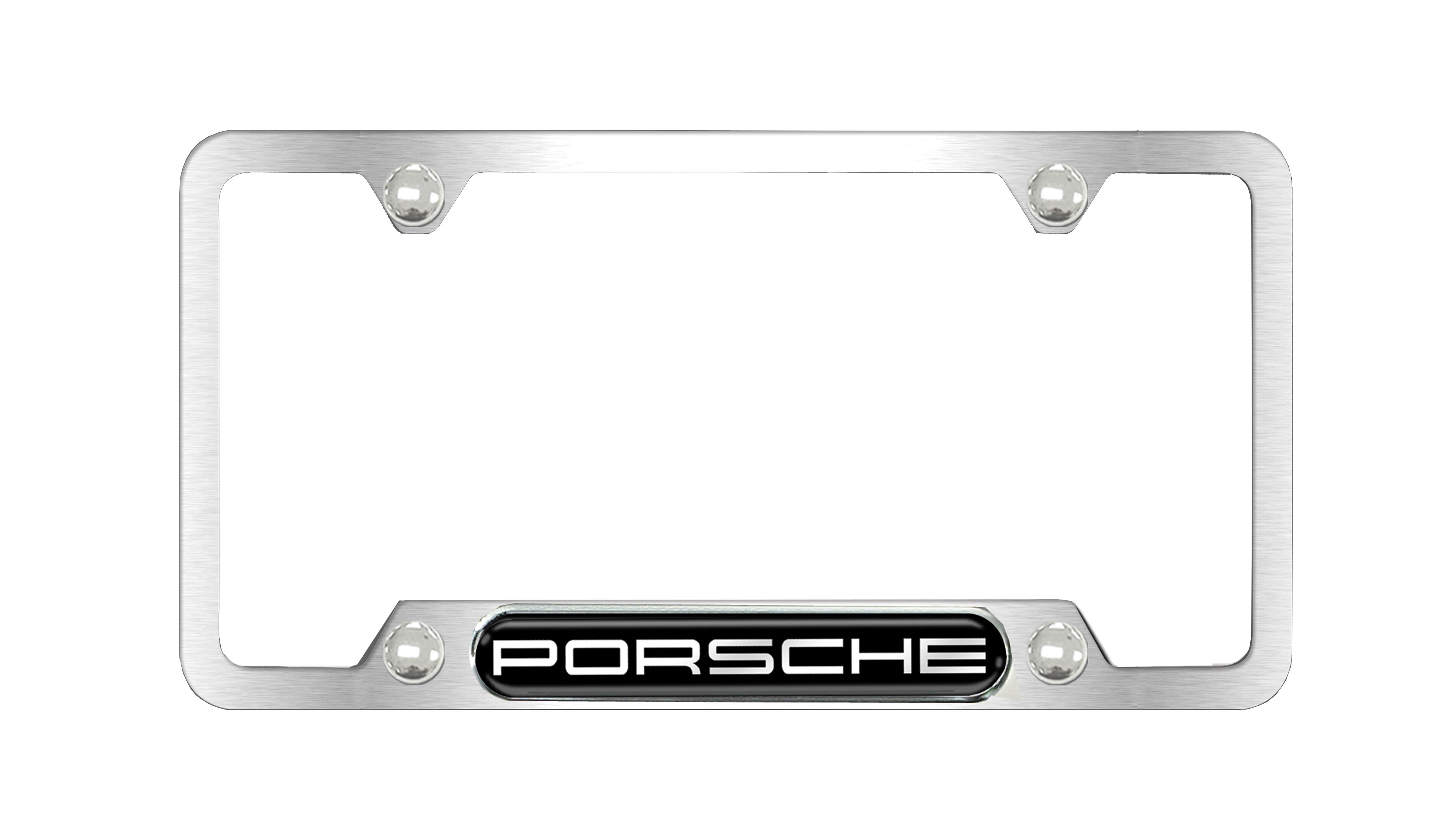 Porsche Nameplate License Frame photo(2) 