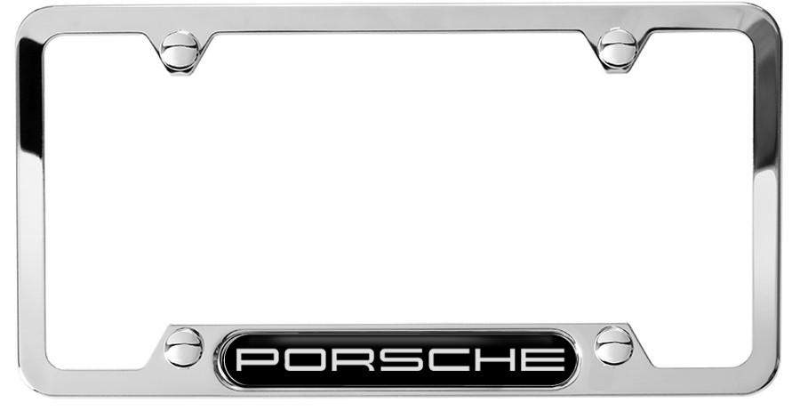 Porsche Nameplate License Frame photo(1) 