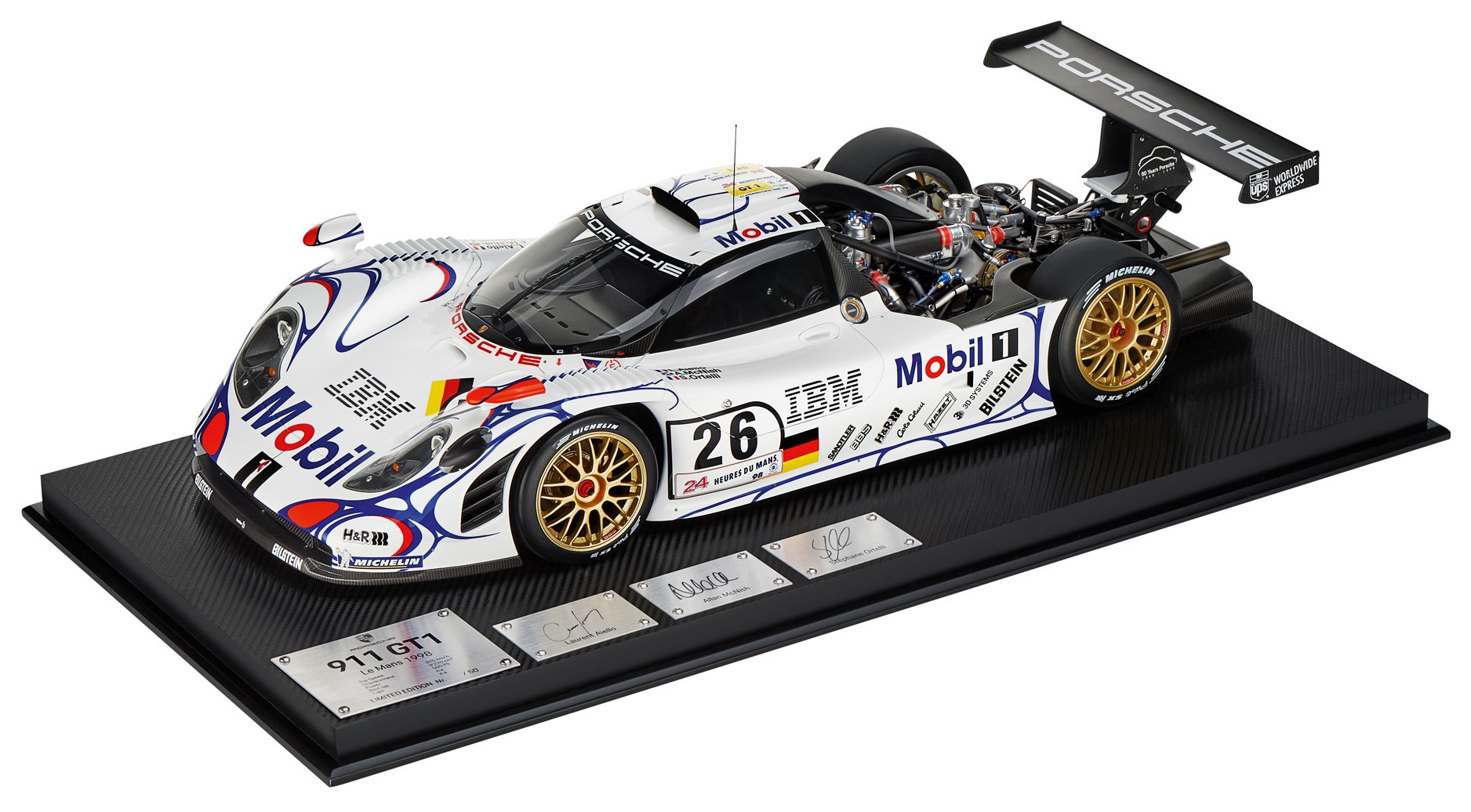 911 GT1, IBM Livery, 1:8 Scale photo(1) 