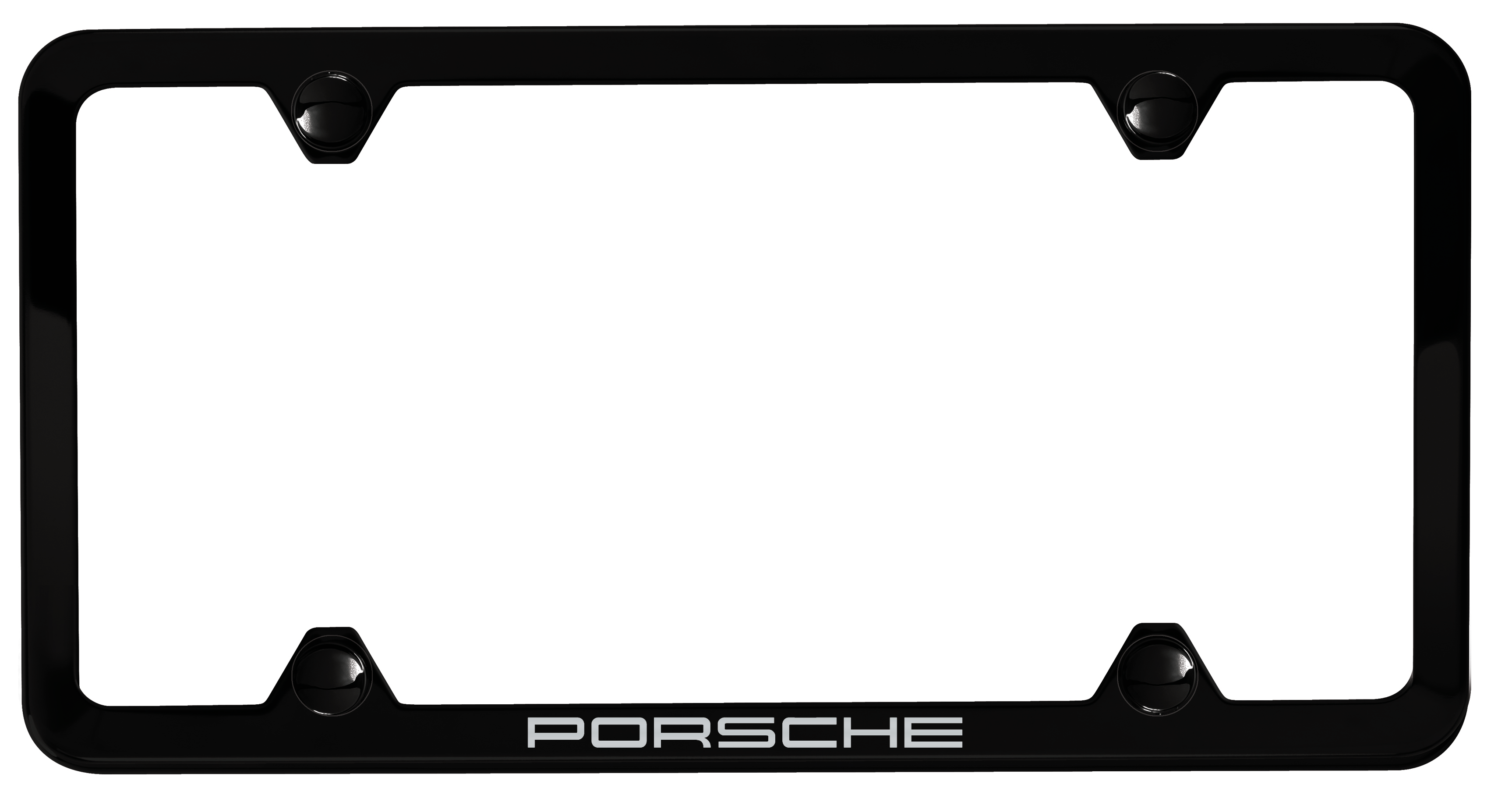 Porsche Nameplate Slimline License Frame photo(1) 
