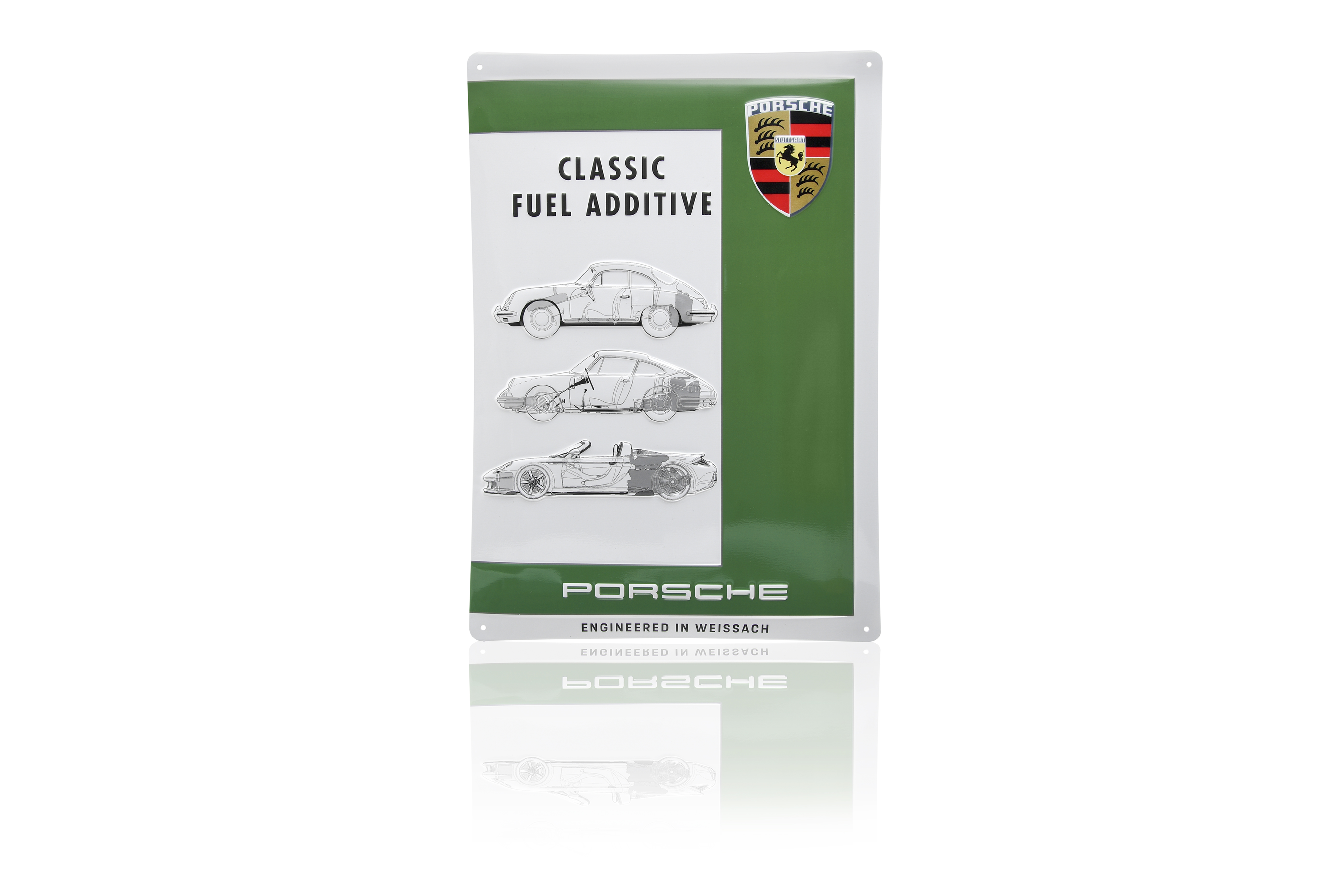 Porsche Classic Fuel Additive Tin Sign zoom
