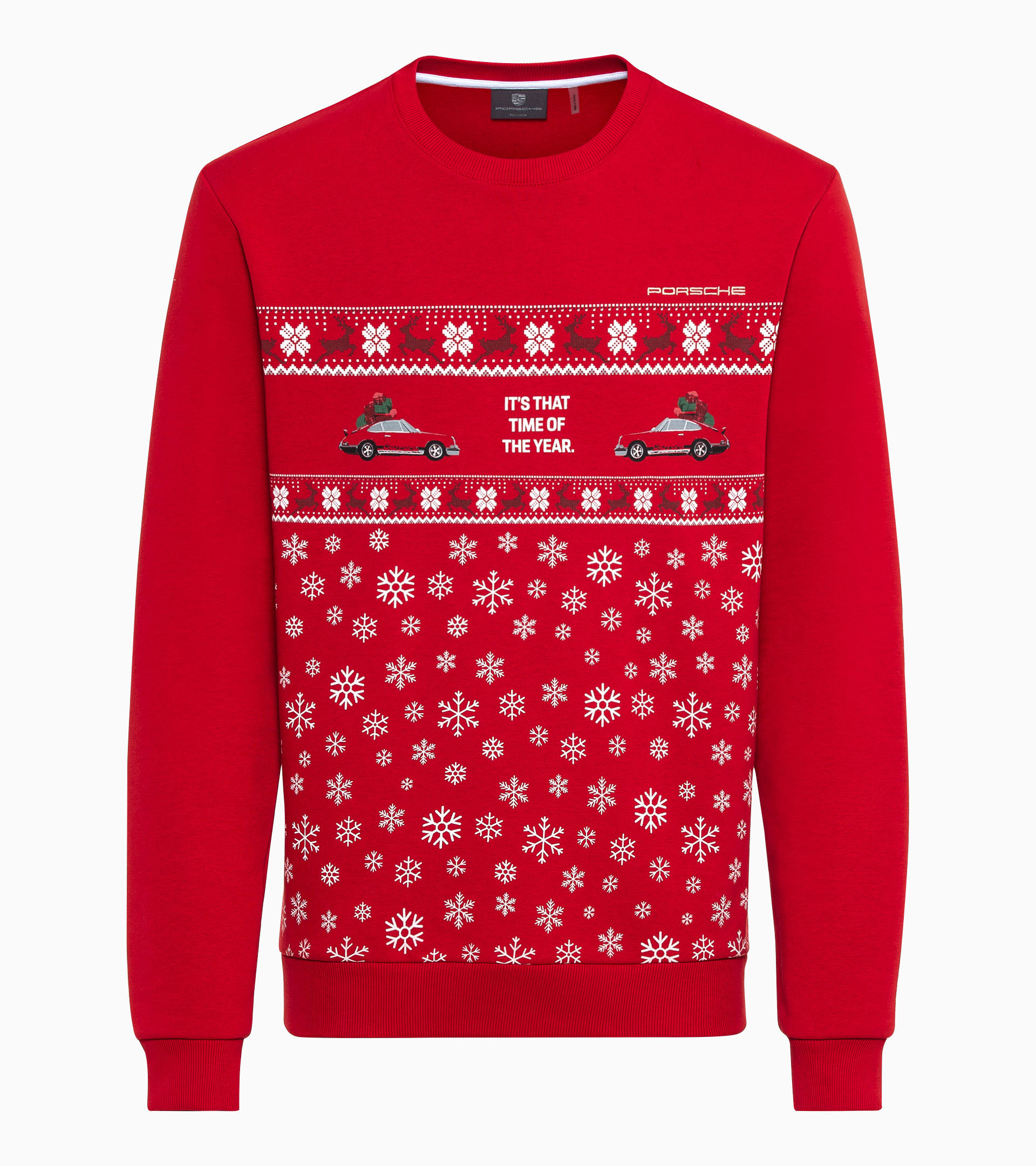 Unisex Christmas Sweatshirt - Red photo(0) 