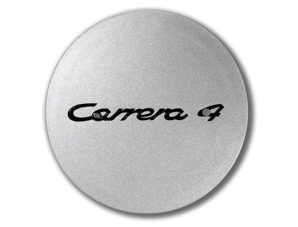 Hub cap Carrera 4 in Silver for Porsche 993