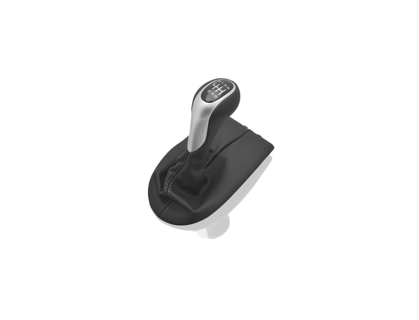 Gear Shift knob, 6-speed, in BlackSilver for Porsche 986 and 996 zoom