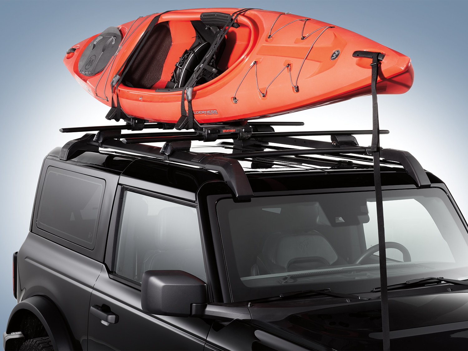 Racks and Carriers by Yakima  Kayak Carrier with Locks Rack Mounted - VKB3Z7855100C