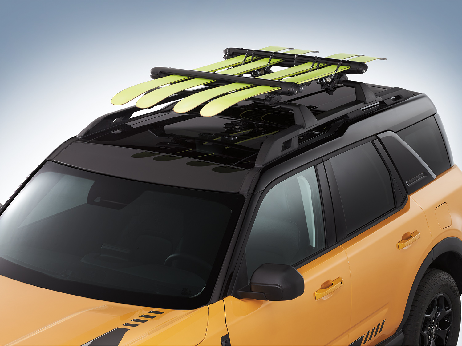 Racks and Carriers by Yakima  Rack Mounted Snowsport Carrier with Lock - VKB3Z7855100E
