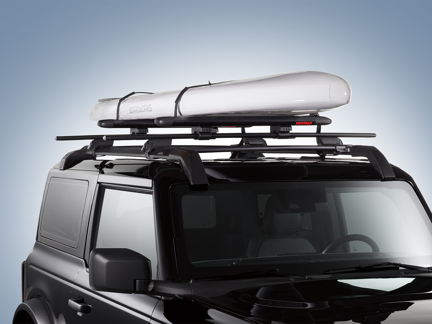 Racks and Carriers by Yakima  Rack Mounted Paddleboard Carrier with Locks - VKB3Z7855100H