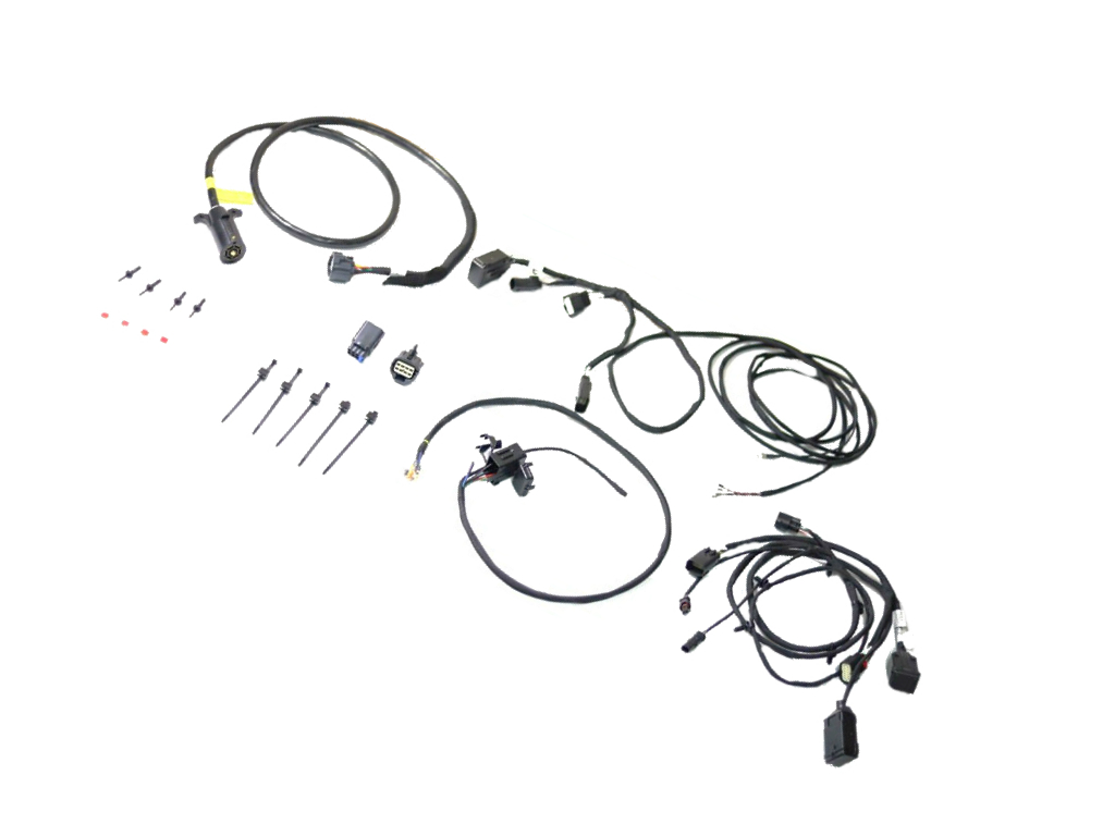 Mopar 4 Way Flat Trailer Hitch Wiring Harness 07 18 Jeep Wrangler Jk