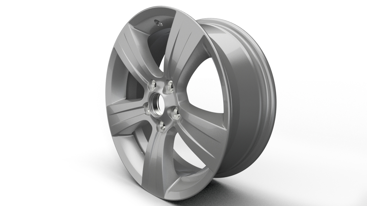 OEM 2017 Jeep Patriot FRONT SUSPENSION Wheels Wheel, alloy (Part