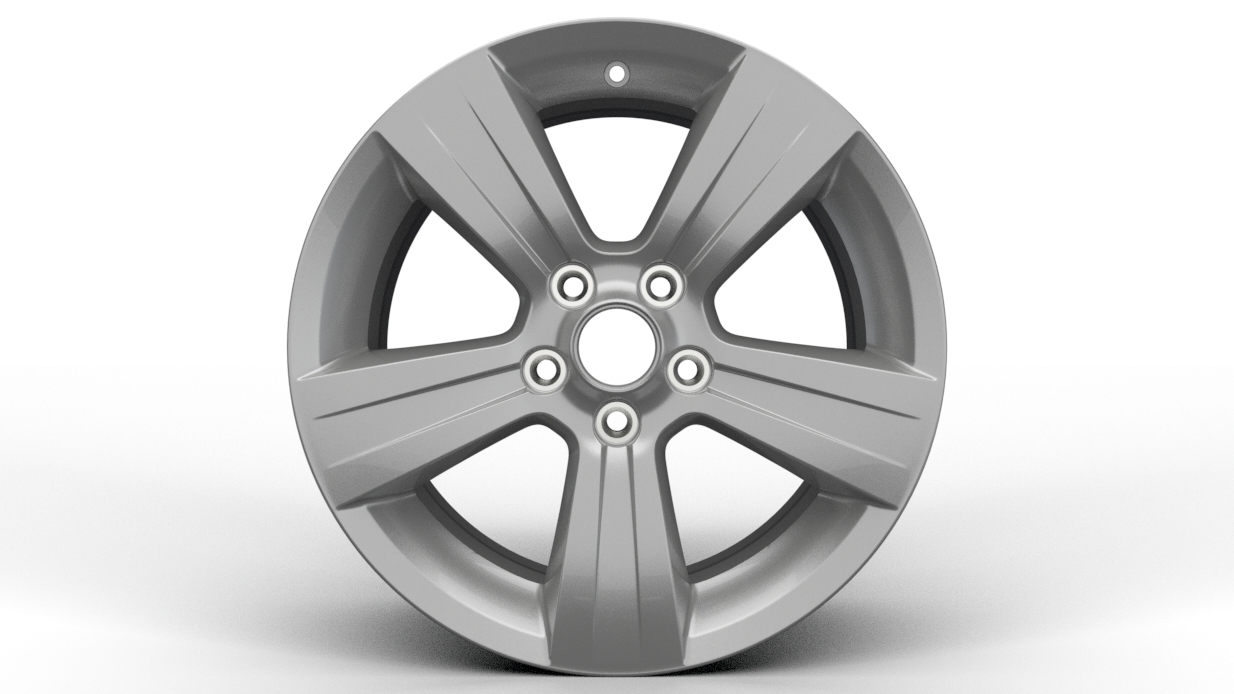 OEM 2017 Jeep Patriot FRONT SUSPENSION Wheels Wheel, alloy (Part