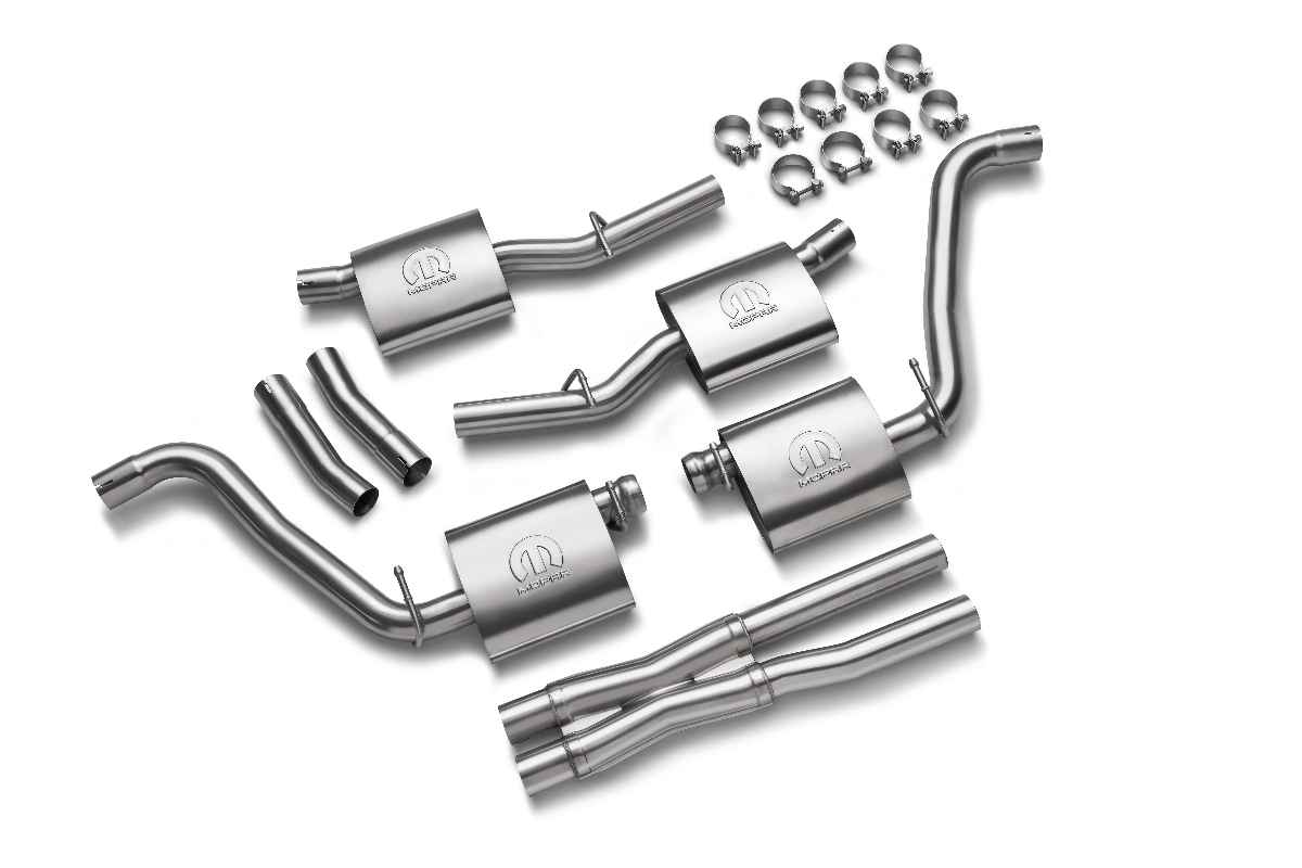 Cat-Back Exhaust System - Challenger 57L