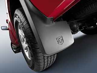 Splash Guards, Molded -- Front for vehicles with Production Fender Flares