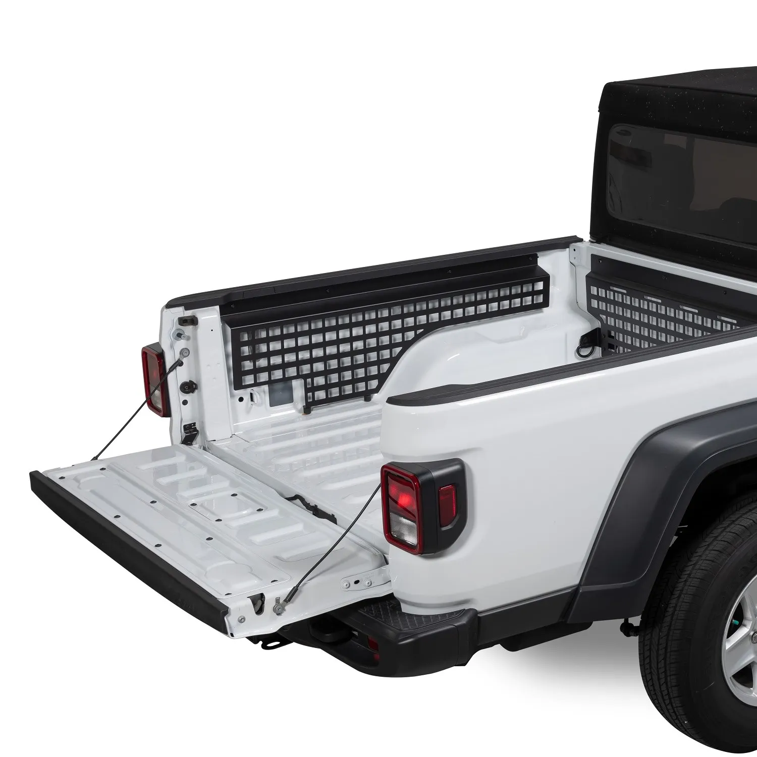 Putco Truck Bed Panel Storage System, Jeep Gladiator, drivers side