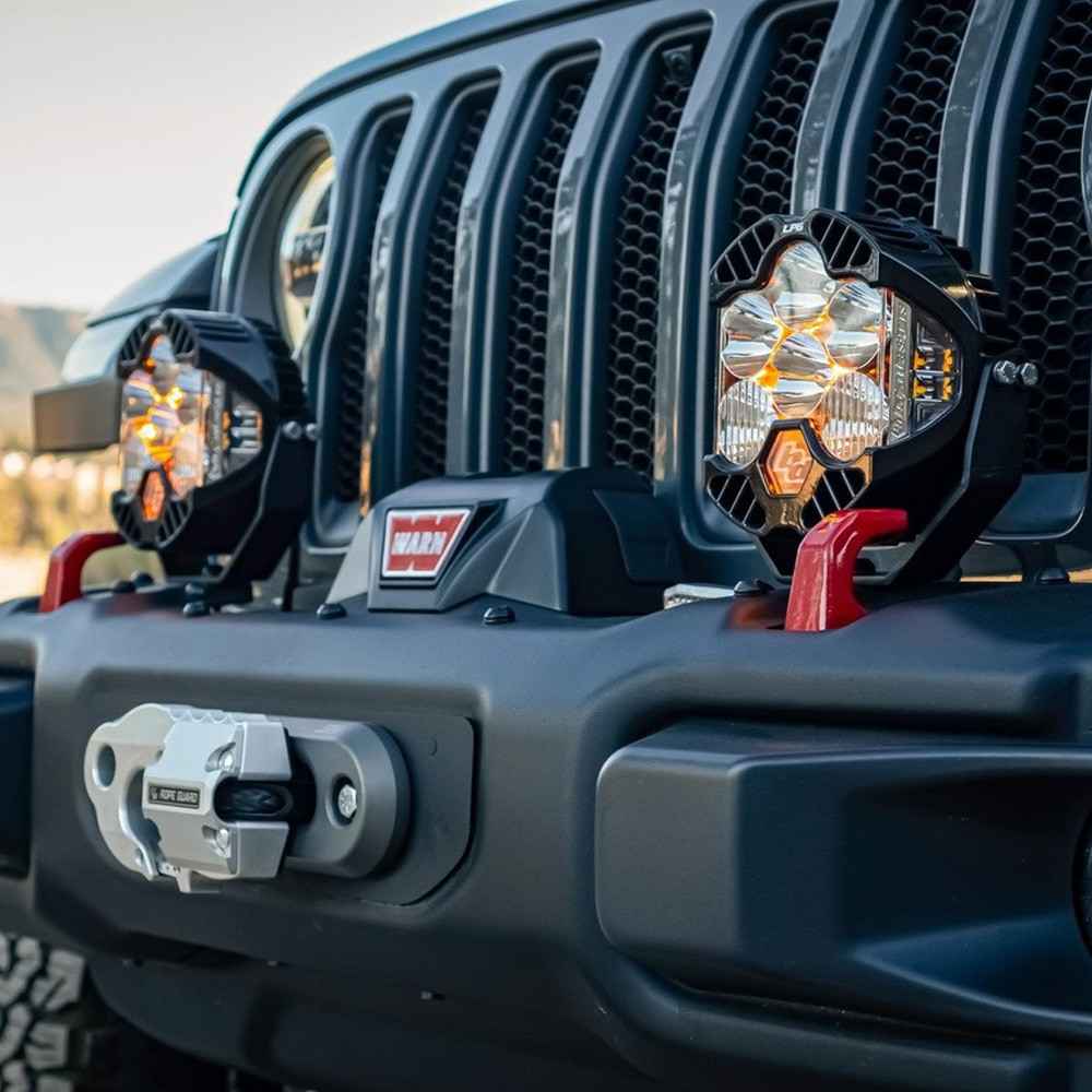 Baja LP6 Pro Bumper Light Kit, Jeep Wrangler JL version and Jeep Gladiator