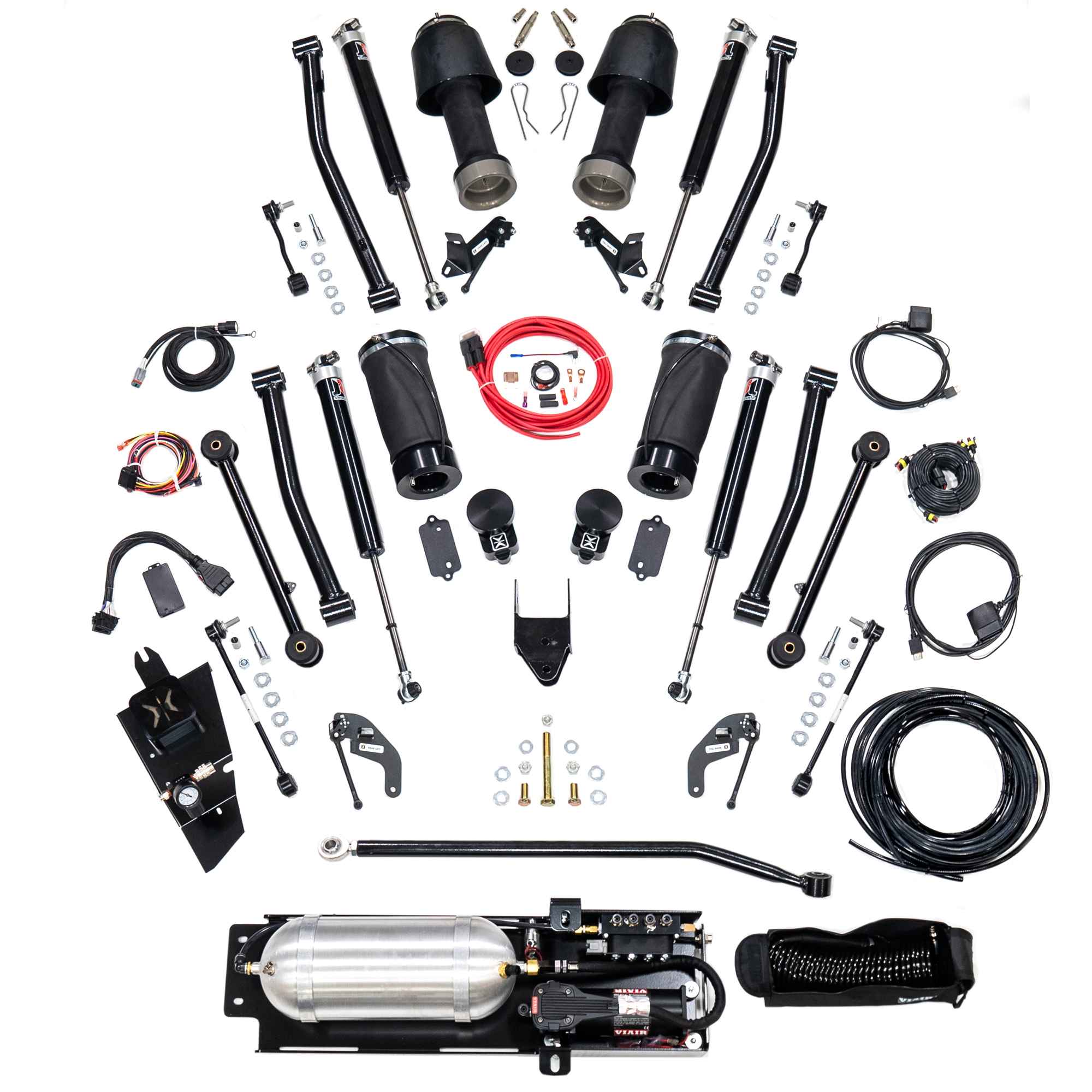 AccuAir 35-inch Dynamic Lift Kit, Jeep Wrangler Unlimited JL four-door