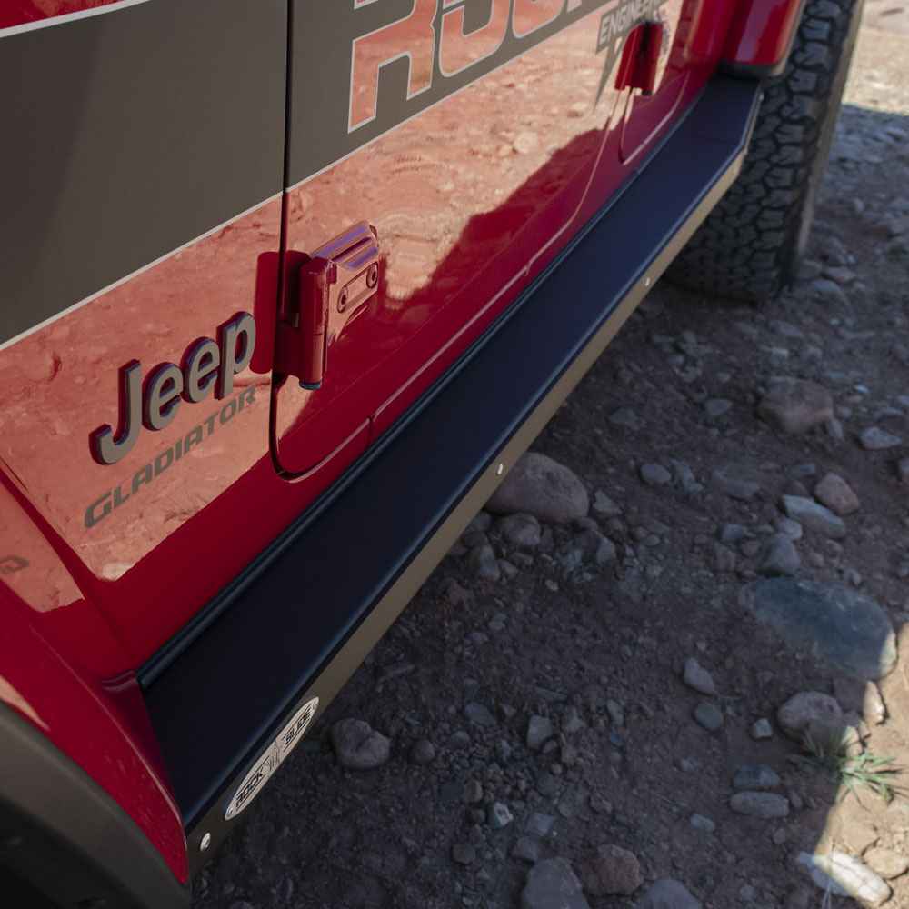 Rockslide Engineering Step Slider Skid Plates, Jeep Gladiator