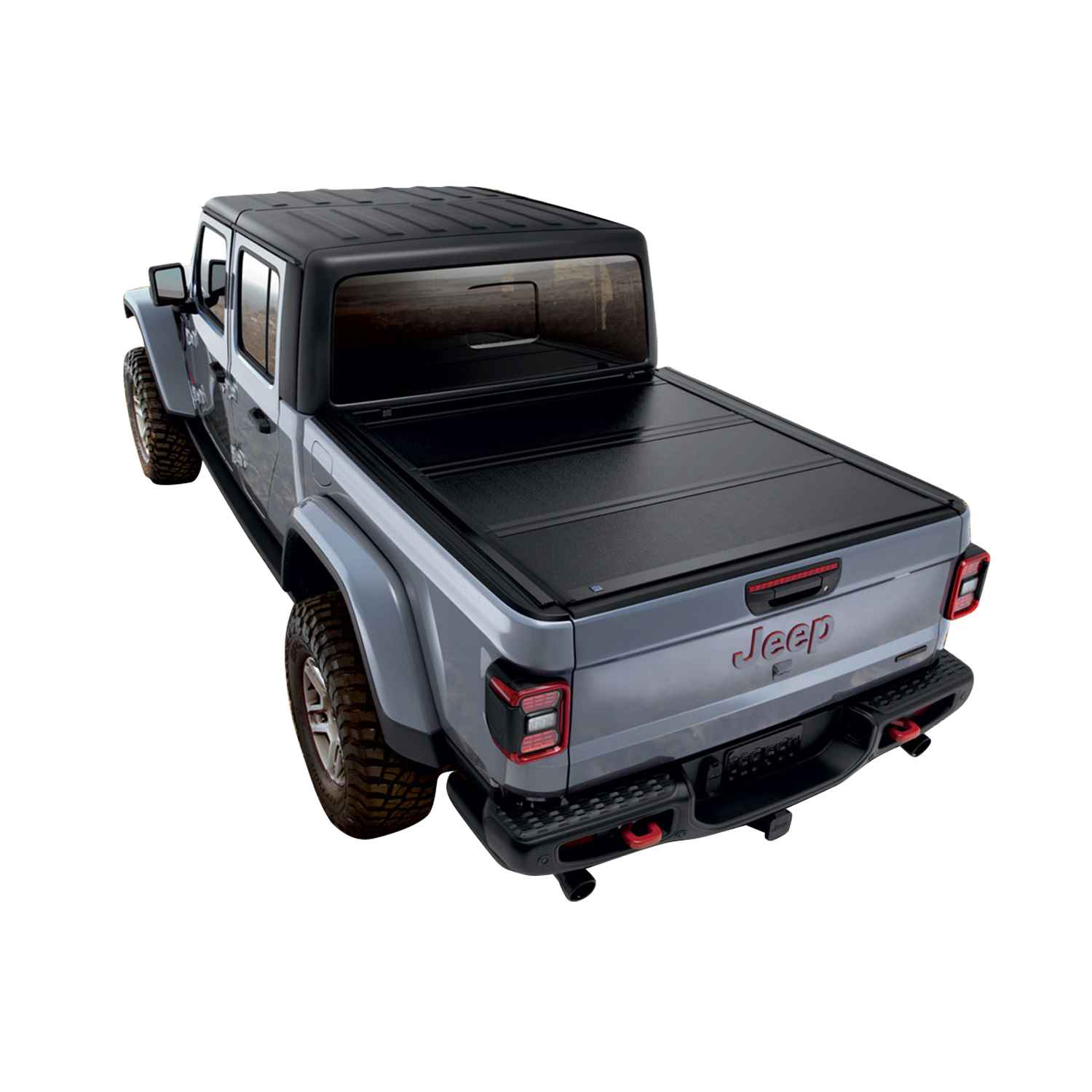 OEM 2021 Jeep Gladiator Tonneau Cover, Hard TriFold (Part 82215616)