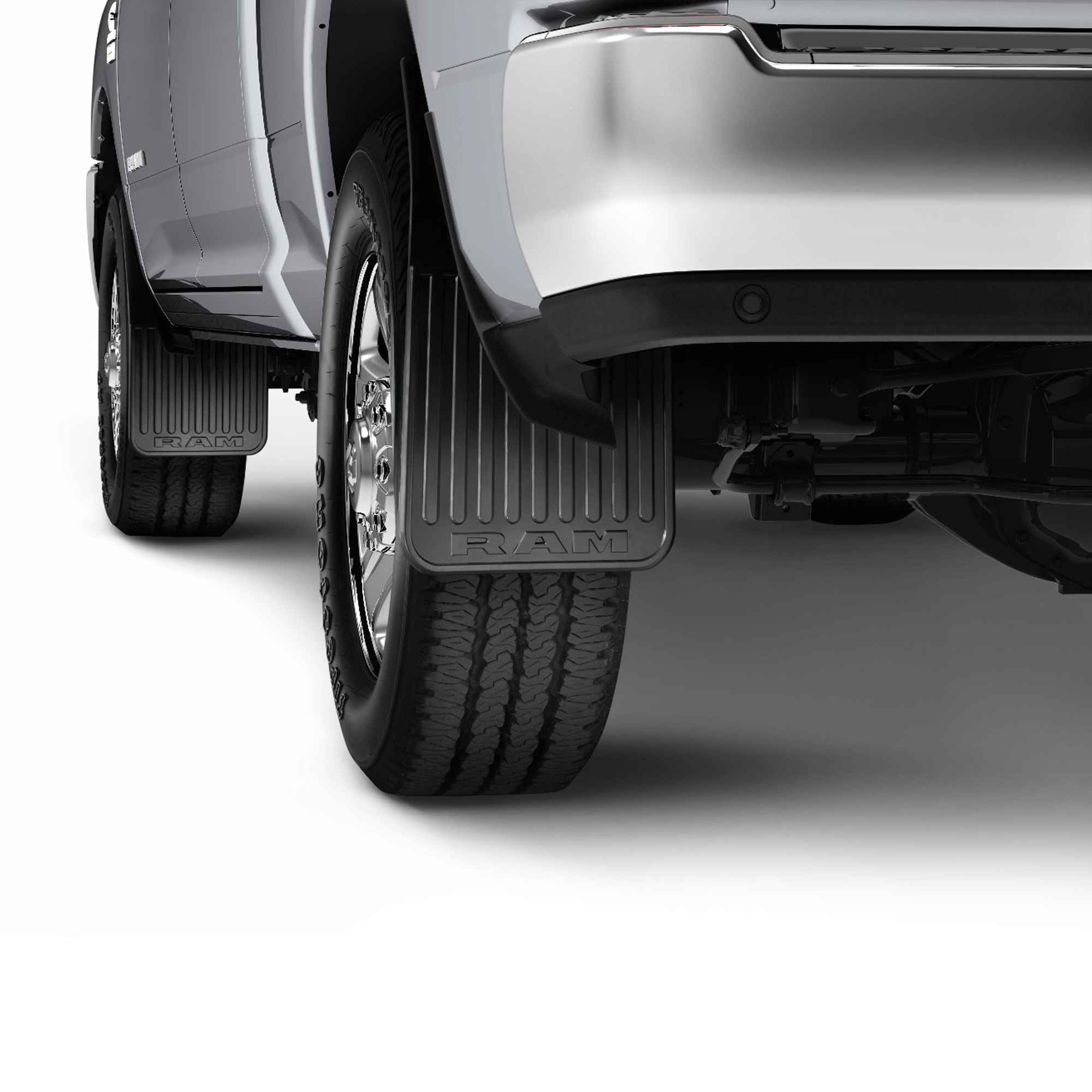 Heavy Duty Splash Guards - Rear for vehicles with Production Fender Flares