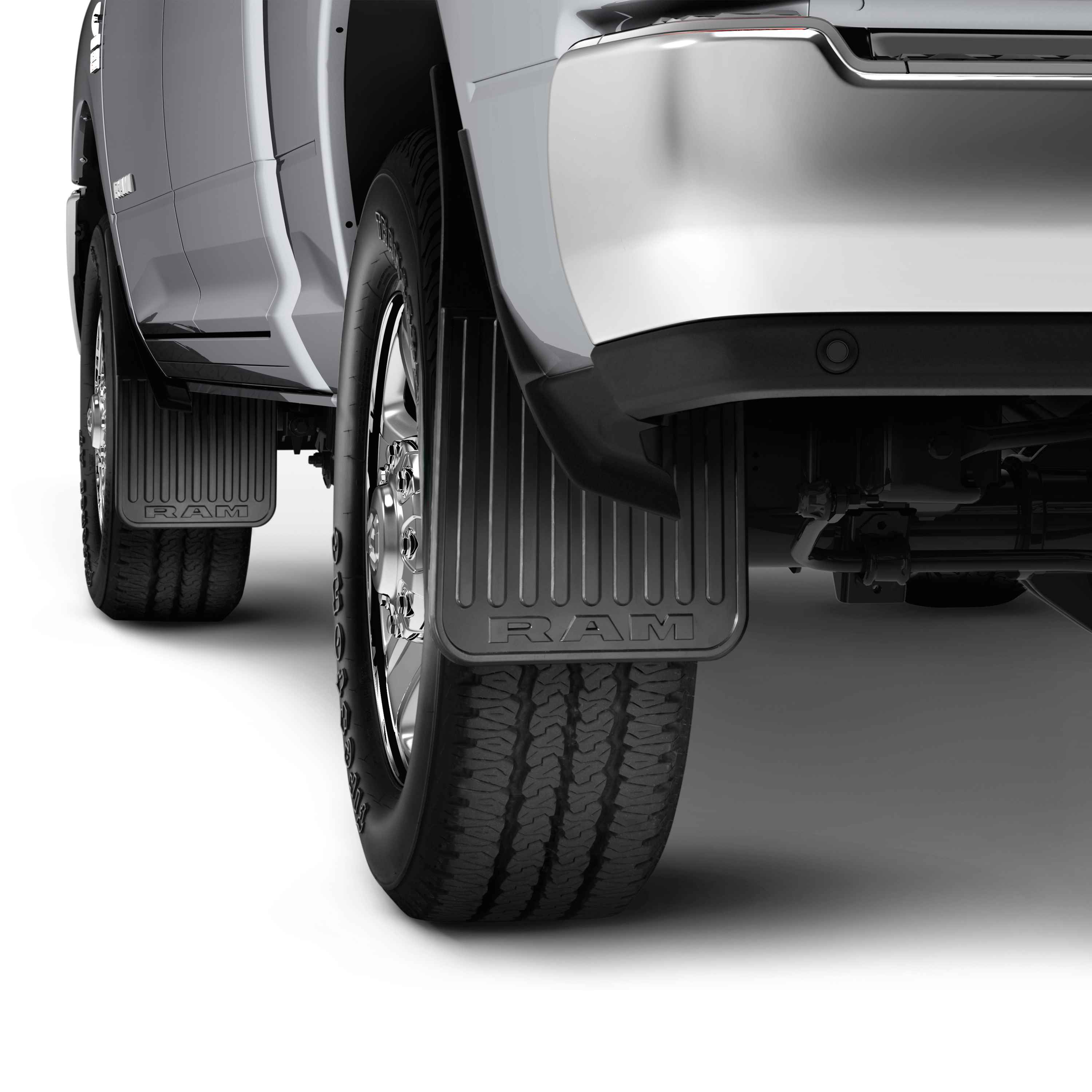 Splash Guards, Heavy-Duty Rubber Front for Vehicles without production Fender Flares