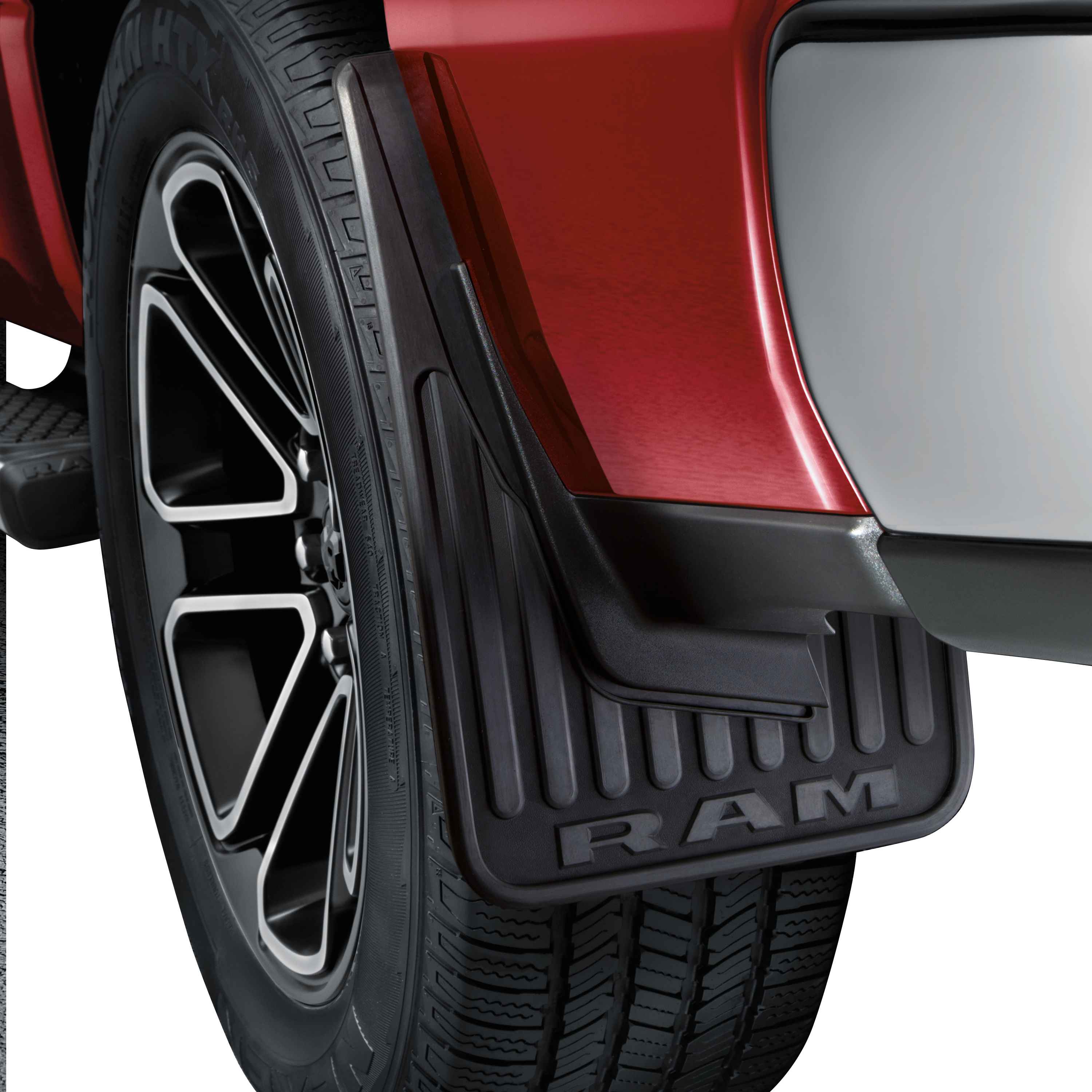 OEM 2021 Ram 1500 (AllNew) Splash Guards, HeavyDuty Rubber (Rear) for