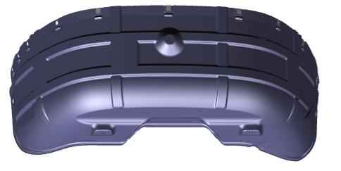 will not fit dually or w//5th wheel Rugged Liner Rear Wheel Well Liner WWD19 Fits 2019-2021 New Body Style Dodge Ram 1500//2500//3500
