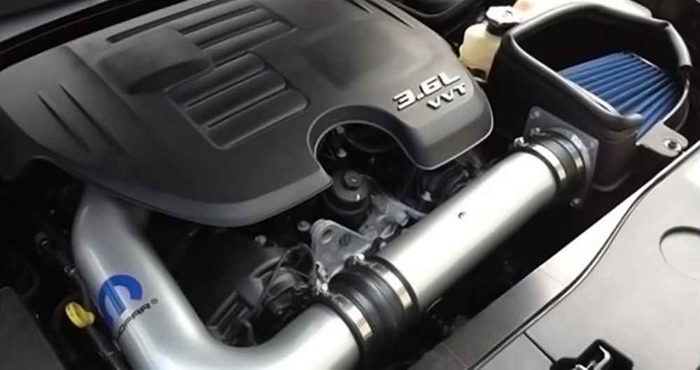 OEM 2014 Dodge Challenger Cold Air Intake Kit (Part #77070045AB)