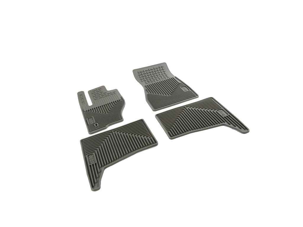 OEM 2007 Jeep Grand Cherokee All-Weather Mats (Part #82209071AC)