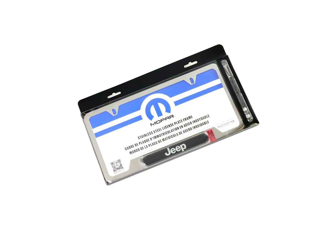 2021 Jeep Compass License Plate Frame 82213251AB