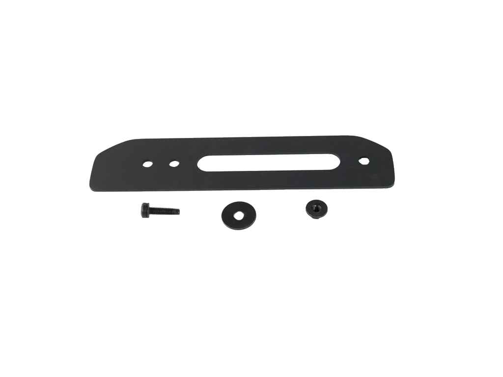 OEM 2021 Jeep Gladiator Fairlead Adapter Plate for Off-Centered Winch (Part #82215527AB)