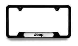 OEM 2017 Jeep Cherokee License Plate Frame (Part #82213252AB)