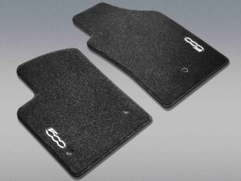 OEM 2013 Fiat 500 Floor Mats (Part #82212443AB)