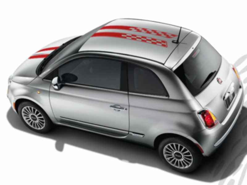 OEM 2014 Fiat 500e Decal (Part #82212658)