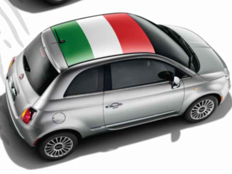 OEM 2012 Fiat 500 Decal (Part #82212783)
