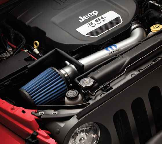 OEM 2017 Jeep Wrangler JK 4-Door Cold Air Intake (Part #77070052)