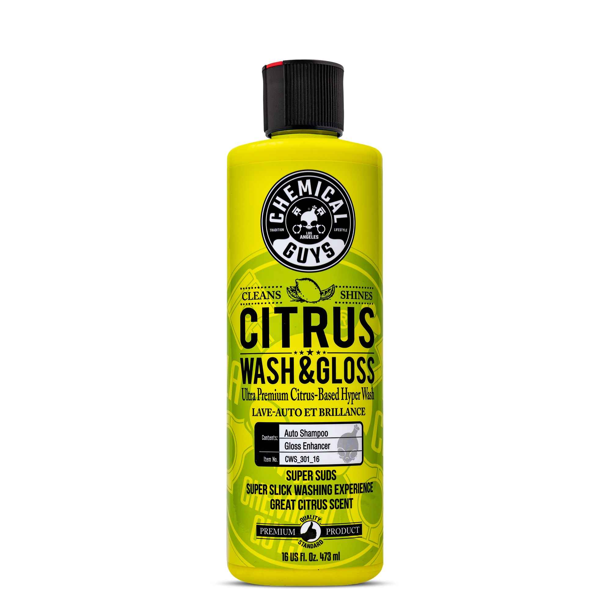 OEM 2021 Chrysler Chemical Citrus Wash And Gloss Concentrated Car Wash 16 Fl Oz (Part #68574396AA)