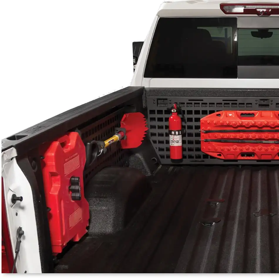 OEM 2020 Ram 1500 Putco Truck Bed Panel Storage System, Ram 1500, 57-foot beds, front (Part #68625073AA)
