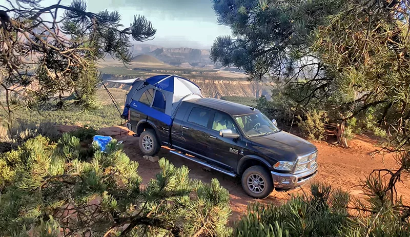 OEM 2014 Ram 3500 HD Napier Tents Sportz Truck Tent, 65-foot beds (Part #68625112AA)