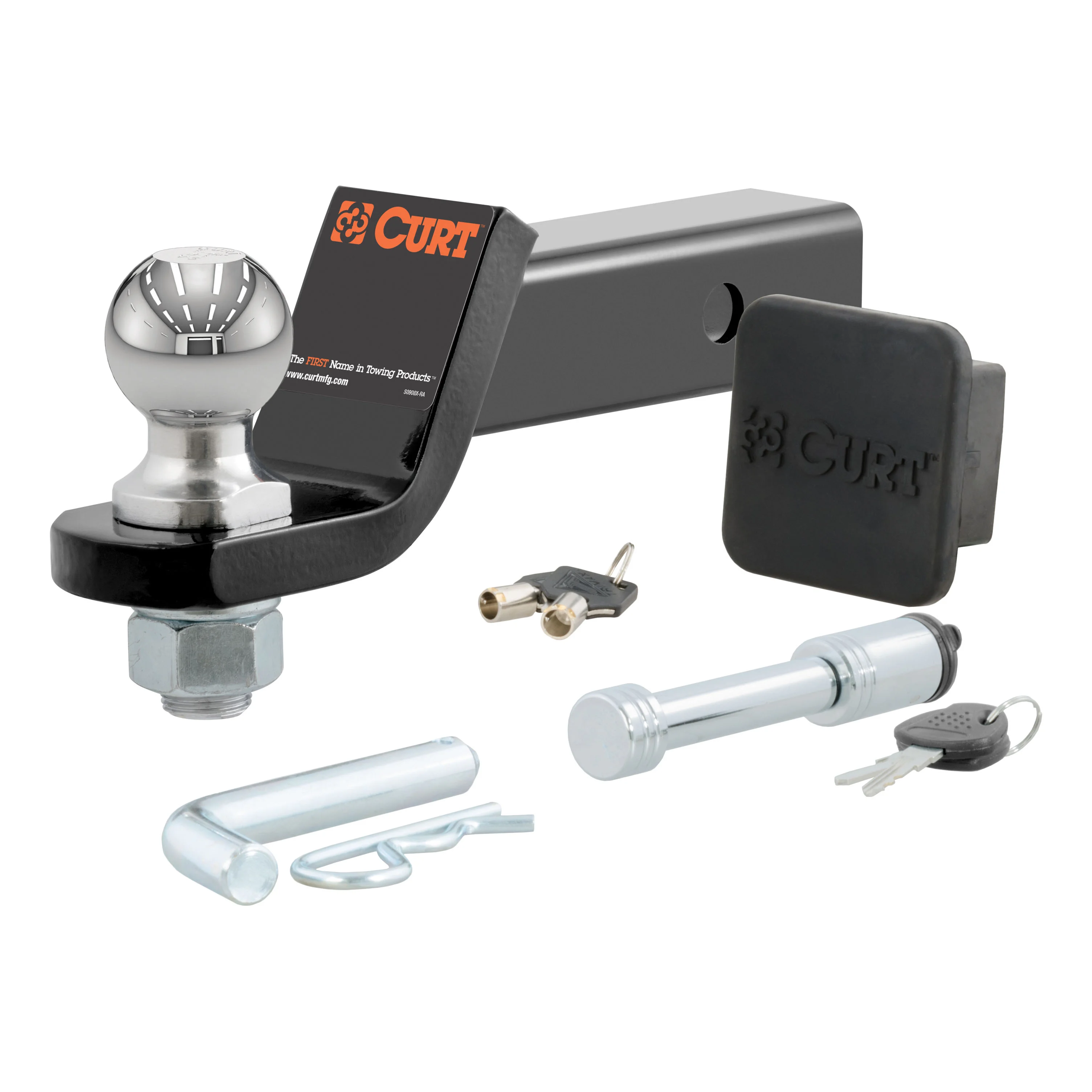 2012 Dodge Durango Curt Towing Starter Kit 2-inch ball, 2-inch shank with 2-inch drop 68628505AA