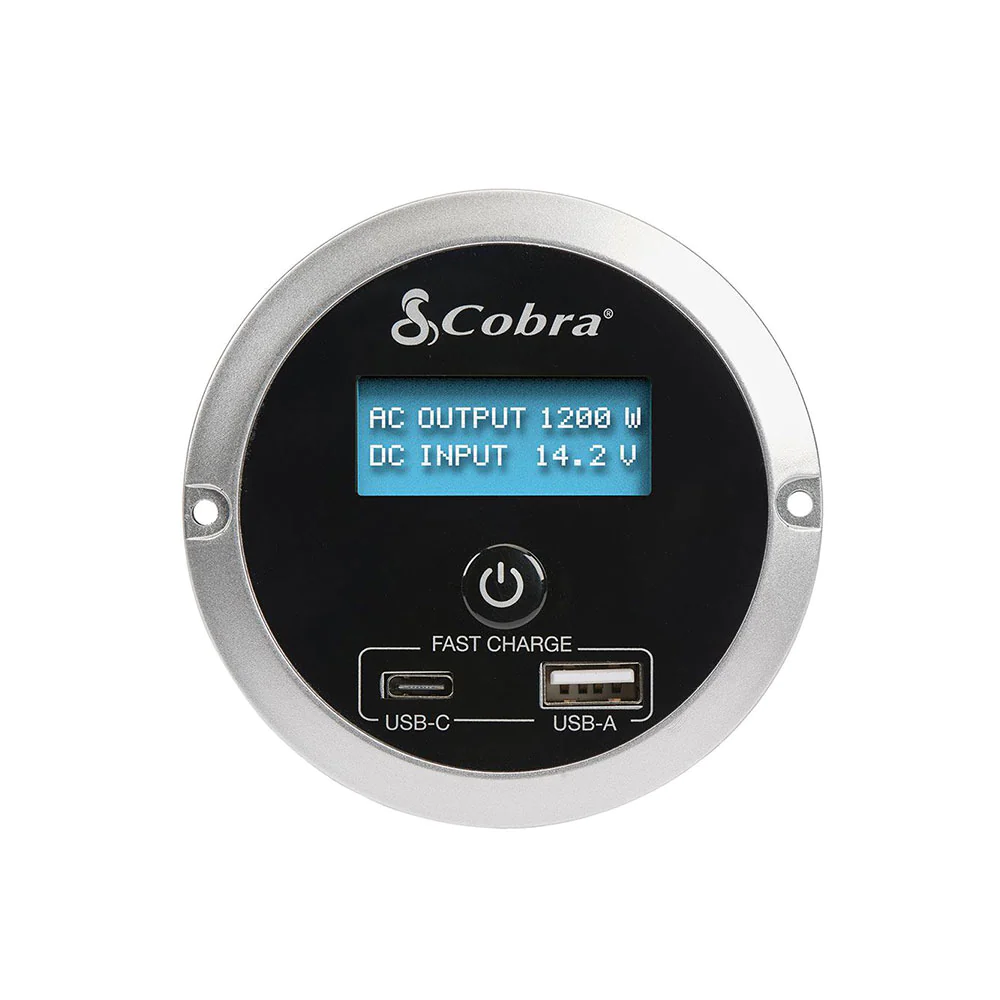 OEM 2021 Ram 2500 HD Cobra Dashboard-mount Power Inverter (Part #68650472AA)