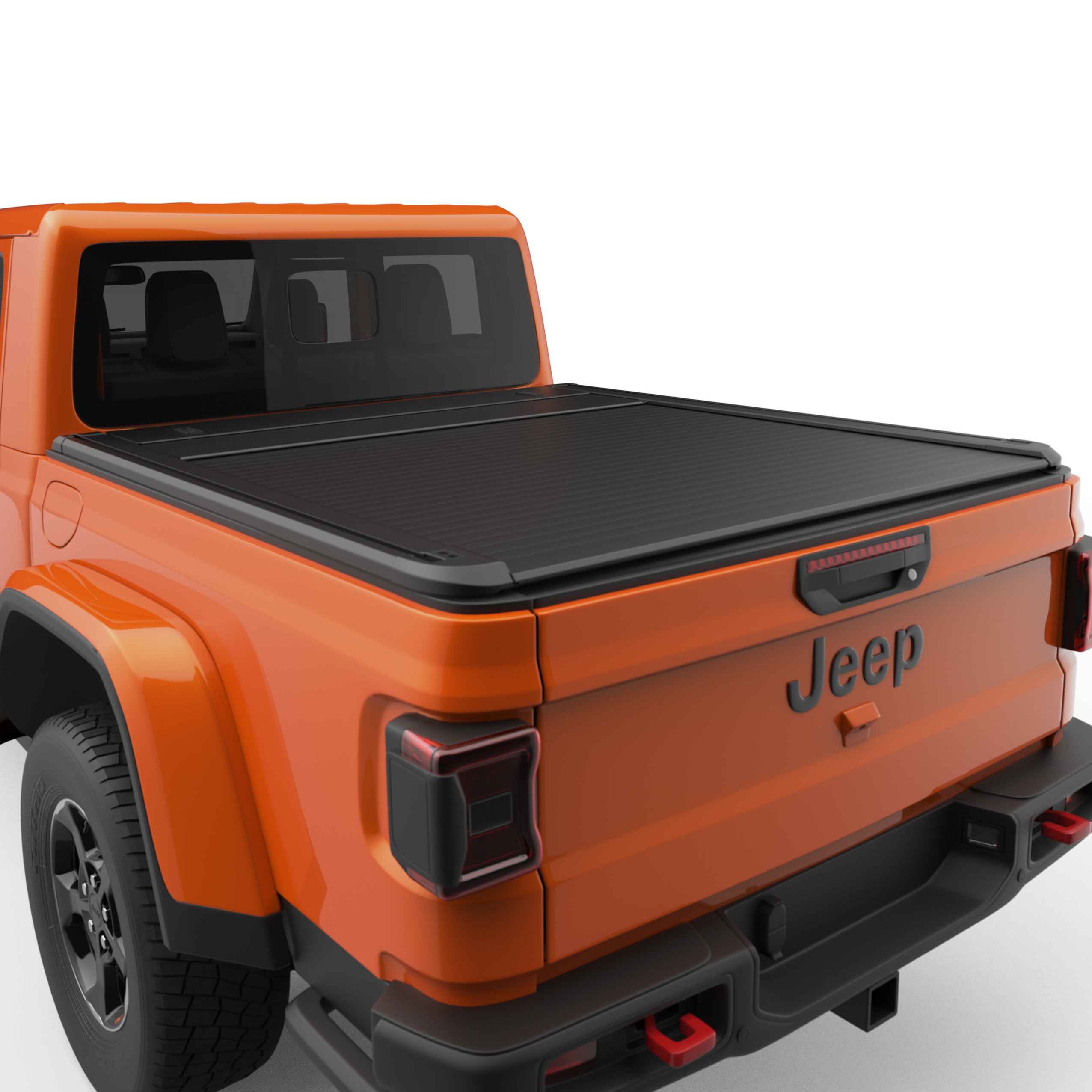 OEM 2021 Jeep Gladiator EGR Power Retractable Tonneau Cover (Part #68672230AA)